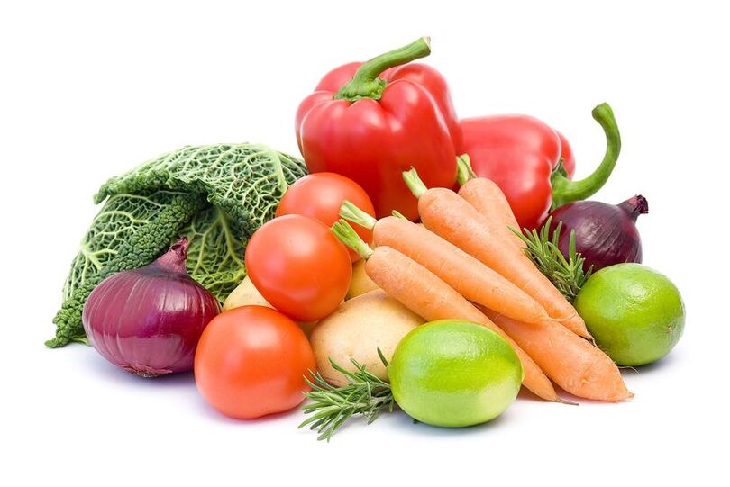 Válogatott zöldségek - a 6 szirom diéta második napjának étrendje